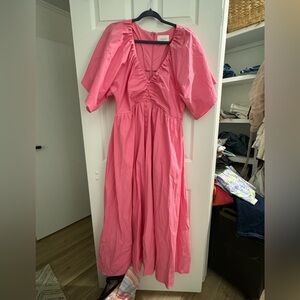 Pink Pomander Place dress